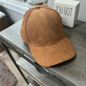 Stylish Tan Corduroy Women's Hat